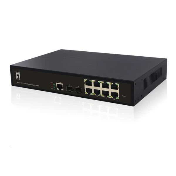 LevelOne GEL-1061 netwerk-switch Managed L2 Gigabit Ethernet (10/100/1000) Zwart (GEL-1061)