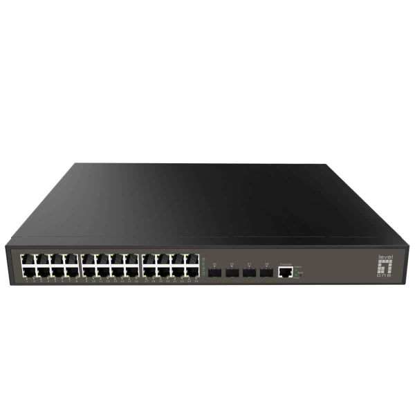 LevelOne GEL-2871 Managed L2+ Gigabit Switch 24x RJ45 4x (GEL-2871)