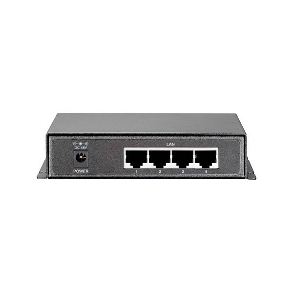 LevelOne GEP-0520 netwerk-switch Gigabit Ethernet (10/100/1000) Power over Ethernet (PoE) Zwart (GEP-0520)