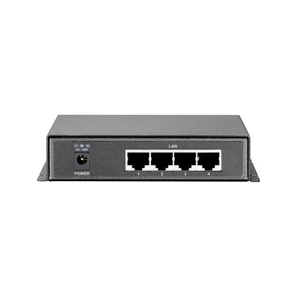 LevelOne GEP-0520 netwerk-switch Gigabit Ethernet (10/100/1000) Power over Ethernet (PoE) Zwart (GEP-0520)