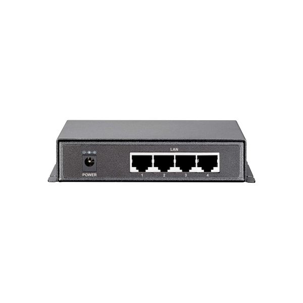 LevelOne GEP-0521 netwerk-switch Unmanaged Gigabit Ethernet (10/100/1000) Power over Ethernet (PoE) Grijs (GEP-0521)