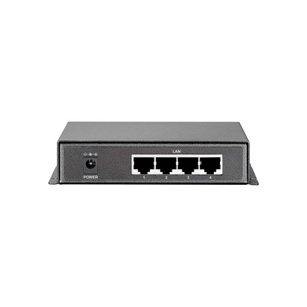 LevelOne GEP-0521 netwerk-switch Unmanaged Gigabit Ethernet (10/100/1000) Power over Ethernet (PoE) Grijs (GEP-0521)