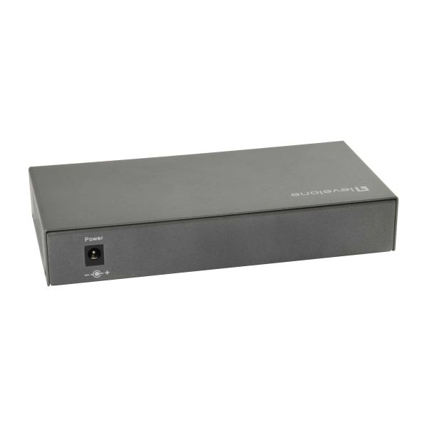 LevelOne GEP-0823 netwerk-switch Gigabit Ethernet (10/100/1000) Power over Ethernet (PoE) Zwart (GEP-0823)
