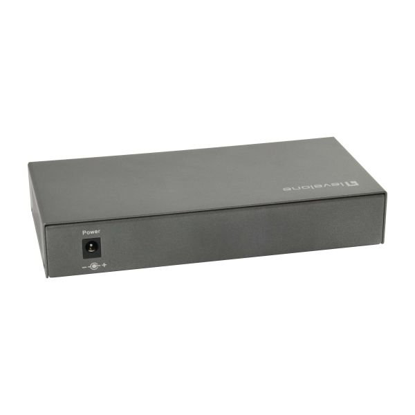 LevelOne GEP-0823 netwerk-switch Gigabit Ethernet (10/100/1000) Power over Ethernet (PoE) Zwart (GEP-0823)