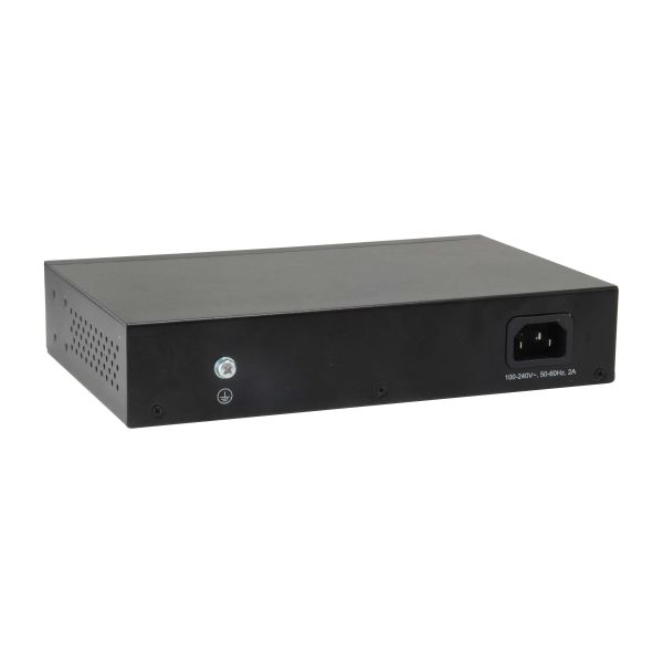 LevelOne GEP-1051 Managed L2/L3/L4 Gigabit Ethernet (10/100/1000) Power over Ethernet (PoE) Zwart (GEP-1051)