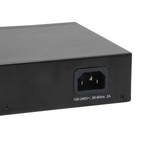 LevelOne GEP-1051 Managed L2/L3/L4 Gigabit Ethernet (10/100/1000) Power over Ethernet (PoE) Zwart (GEP-1051)