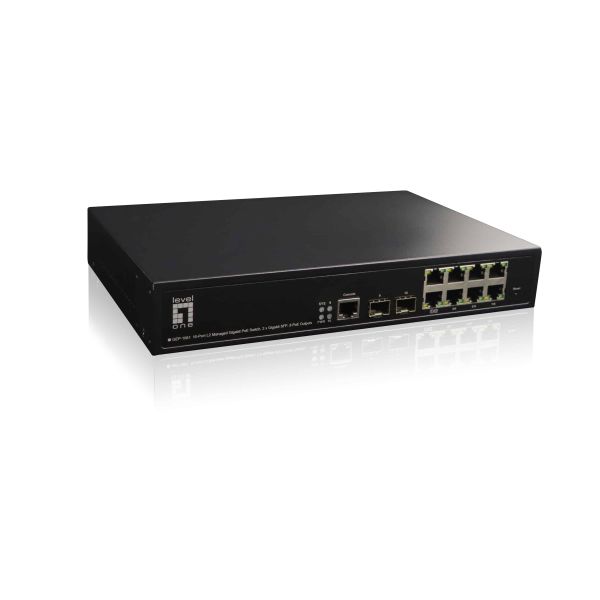 LevelOne GEP-1061 netwerk-switch Managed L2 Gigabit Ethernet (10/100/1000) Power over Ethernet (PoE) Zwart (GEP-1061NEUEVERSION)