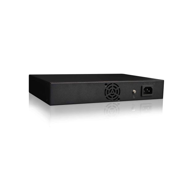 LevelOne GEP-1061 netwerk-switch Managed L2 Gigabit Ethernet (10/100/1000) Power over Ethernet (PoE) Zwart (GEP-1061NEUEVERSION)