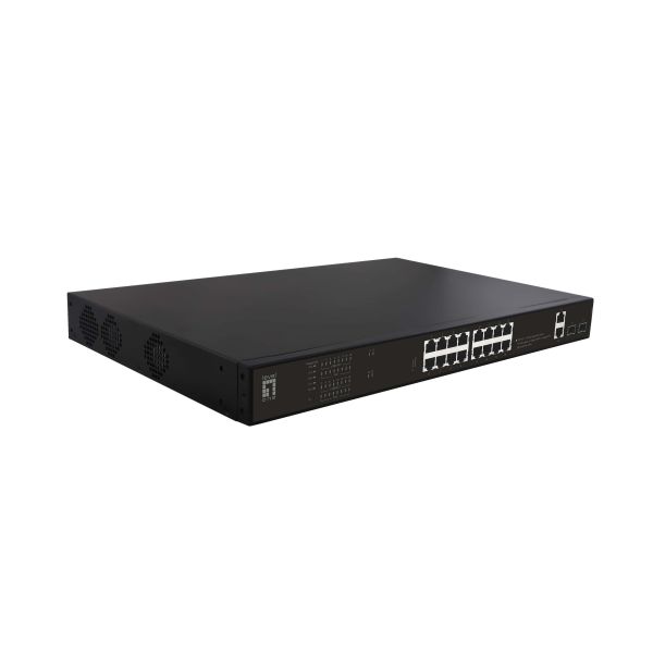 LevelOne GEP-2021 netwerk-switch Unmanaged Gigabit Ethernet (10/100/1000) Power over Ethernet (PoE) 1U Zwart (GEP-2021) LevelOne GEP-2021 netwerk-switch Unmanaged Gigabit Ethernet (10/100/1000) Power over Ethernet (PoE) 1U Zwart (GEP-2021)
