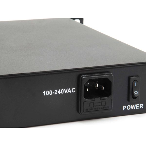 LevelOne GEP-2421W150 netwerk-switch Unmanaged Gigabit Ethernet (10/100/1000) Power over Ethernet (PoE) Zwart (GEP-2421W150)
