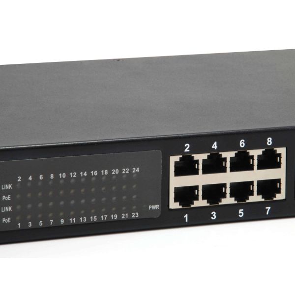 LevelOne GEP-2421W630 netwerk-switch Unmanaged Gigabit Ethernet (10/100/1000) Power over Ethernet (PoE) Zwart (GEP-2421W630)