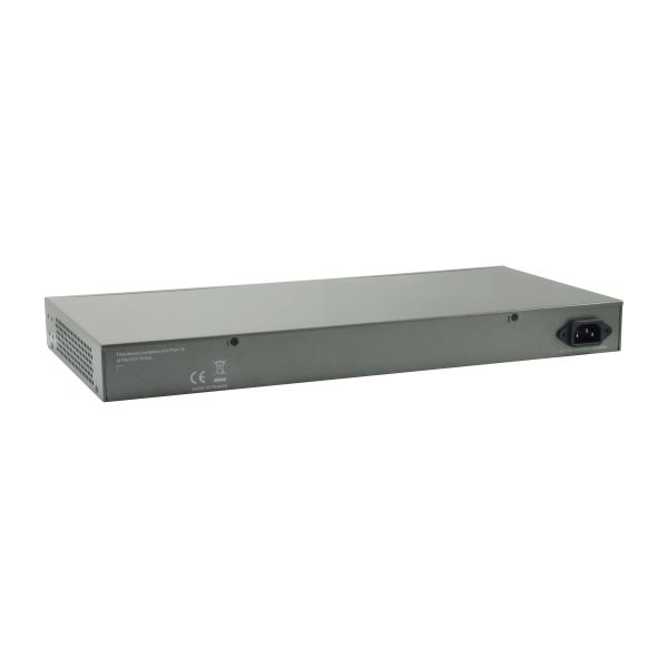 LevelOne GEP-2651 netwerk-switch Managed L3 Gigabit Ethernet (10/100/1000) Power over Ethernet (PoE) Zwart (GEP-2651)