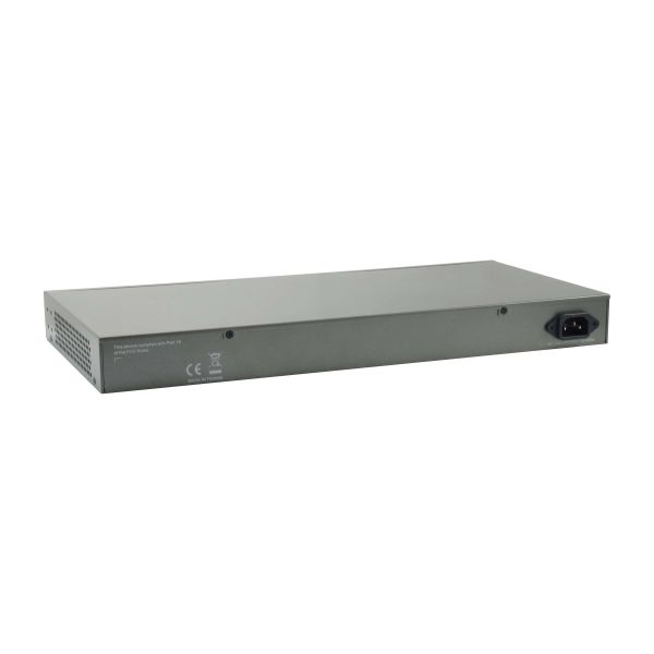 LevelOne GEP-2651 netwerk-switch Managed L3 Gigabit Ethernet (10/100/1000) Power over Ethernet (PoE) Zwart (GEP-2651)