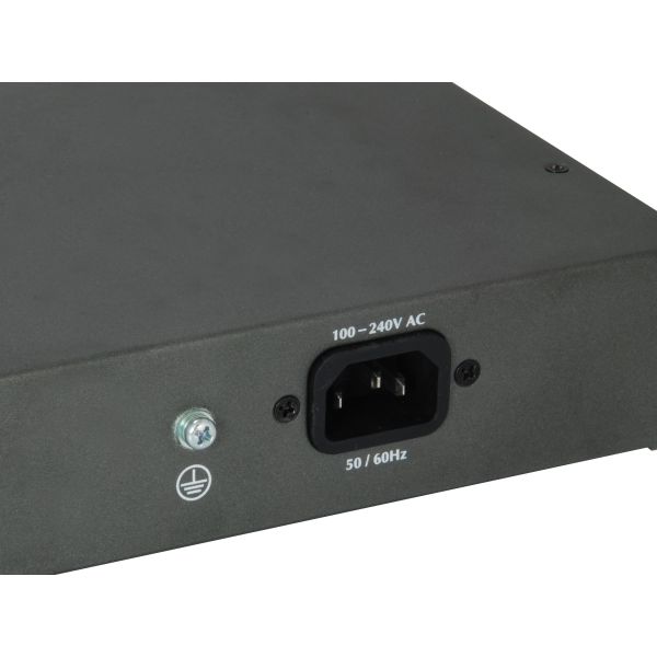 LevelOne GEP-2652 Managed L2 Gigabit Ethernet (10/100/1000) Power over Ethernet (PoE) Grijs (GEP-2652)