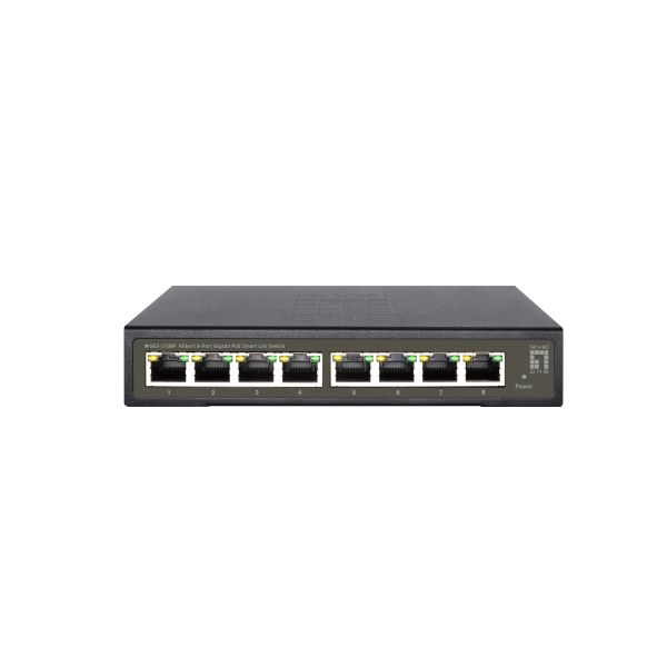 LevelOne GES-2108P netwerk-switch Managed L2 Gigabit Ethernet (10/100/1000) Power over Ethernet (PoE) Zwart (GES-2108P)