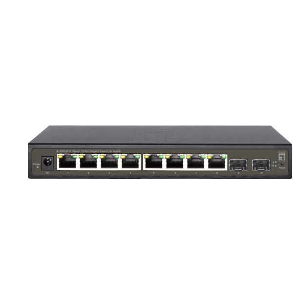 LevelOne GES-2110 netwerk-switch Managed L2 Gigabit Ethernet (10/100/1000) Zwart (GES-2110)