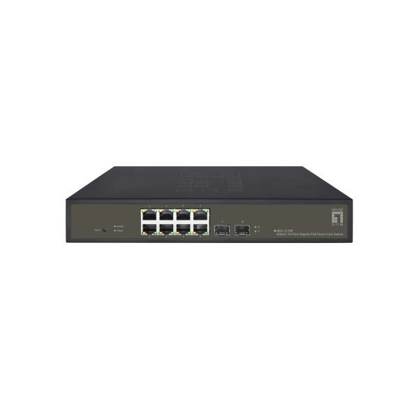 LevelOne GES-2110P netwerk-switch Managed L2 Gigabit Ethernet (10/100/1000) Power over Ethernet (PoE) Zwart (GES-2110P)