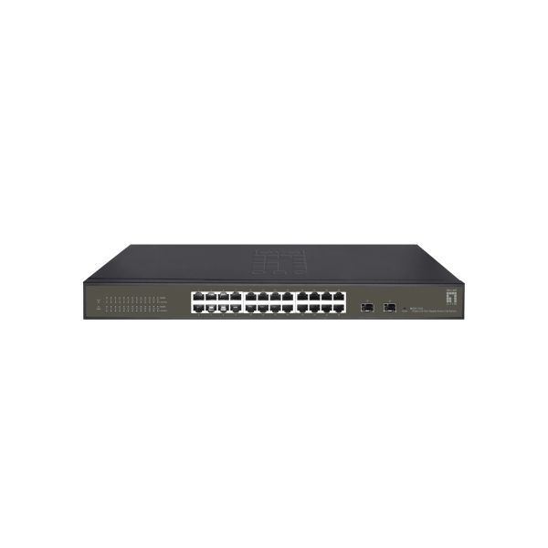LevelOne GES-2126 netwerk-switch Managed L2 Gigabit Ethernet (10/100/1000) Zwart (GES-2126)