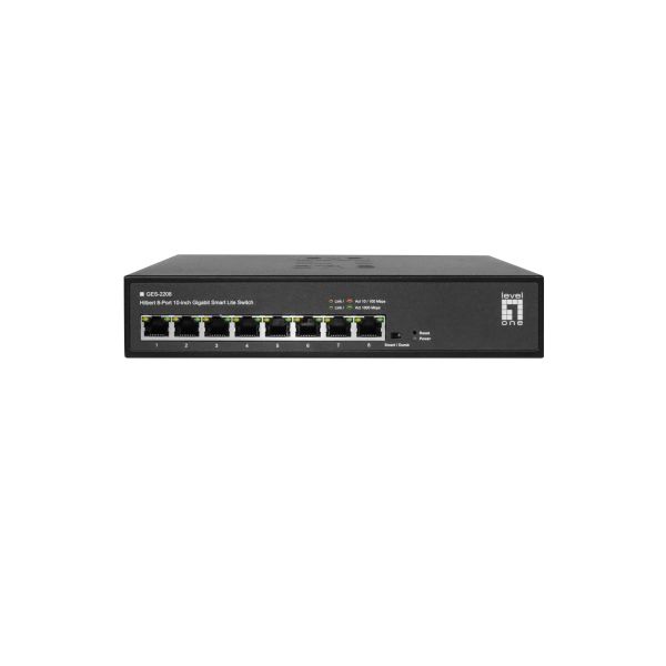 LevelOne GES-2208 netwerk-switch Managed L2 Gigabit Ethernet (10/100/1000) Zwart (GES-2208) LevelOne GES-2208 netwerk-switch Managed L2 Gigabit Ethernet (10/100/1000) Zwart (GES-2208)