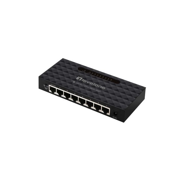 LevelOne GEU-0821 netwerk-switch Managed Gigabit Ethernet (10/100/1000) (GEU-0821)