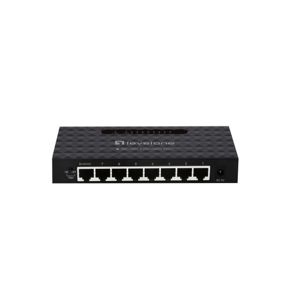 LevelOne GEU-0821 netwerk-switch Managed Gigabit Ethernet (10/100/1000) (GEU-0821) LevelOne GEU-0821 netwerk-switch Managed Gigabit Ethernet (10/100/1000) (GEU-0821)