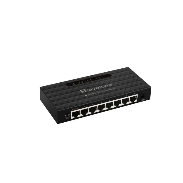 LevelOne GEU-0821 netwerk-switch Managed Gigabit Ethernet (10/100/1000) (GEU-0821)