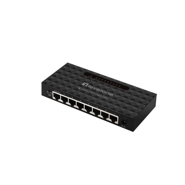 LevelOne GEU-0821 netwerk-switch Managed Gigabit Ethernet (10/100/1000) (GEU-0821)