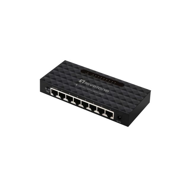 LevelOne GEU-0821 netwerk-switch Managed Gigabit Ethernet (10/100/1000) (GEU-0821)