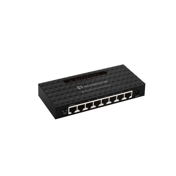 LevelOne GEU-0821 netwerk-switch Managed Gigabit Ethernet (10/100/1000) (GEU-0821)