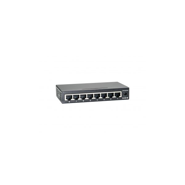 LevelOne GEU-0822 Unmanaged Gigabit Ethernet (10/100/1000) Zwart (GEU-0822)