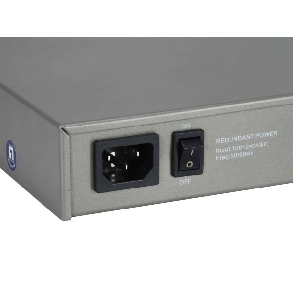 LevelOne GTL-2091 Managed L3 Gigabit Ethernet (10/100/1000) Grijs (GTL-2091)