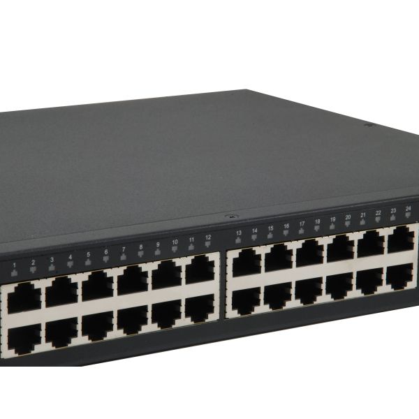 LevelOne GTL-2661 netwerk-switch Managed L2 Gigabit Ethernet (10/100/1000) Zwart (GTL-2661)