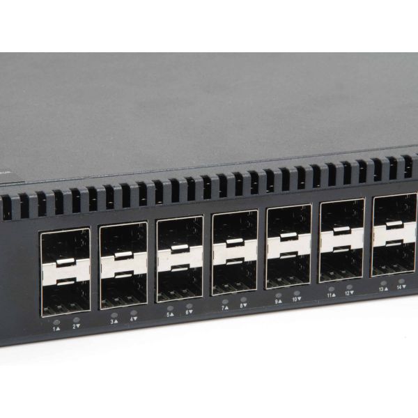LevelOne GTL-2872 Managed L3 Geen Zwart (GTL-2872)