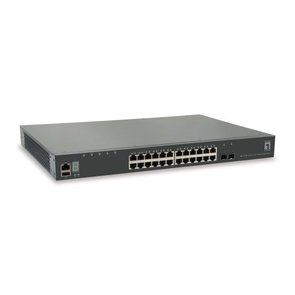 LevelOne GTL-2881 netwerk-switch Managed L3 Gigabit Ethernet (10/100/1000) Grijs (GTL-2881)