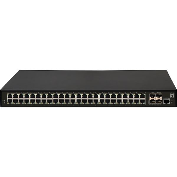 LevelOne GTL-5291 netwerk-switch Managed L3 Gigabit Ethernet (10/100/1000) 1U Zwart (GTL-5291) LevelOne GTL-5291 netwerk-switch Managed L3 Gigabit Ethernet (10/100/1000) 1U Zwart (GTL-5291)