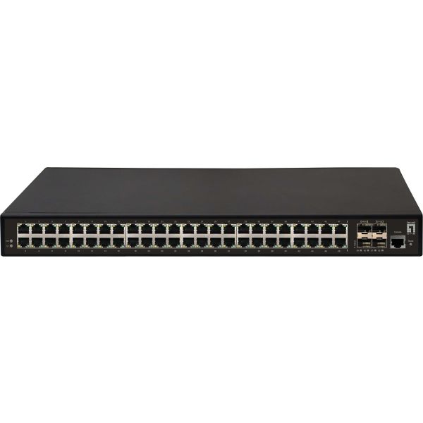 LevelOne GTL-5291 netwerk-switch Managed L3 Gigabit Ethernet (10/100/1000) 1U Zwart (GTL-5291)