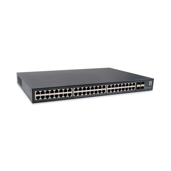 LevelOne GTU-5211 netwerk-switch Unmanaged Gigabit Ethernet (10/100/1000) Zwart (GTU-5211)