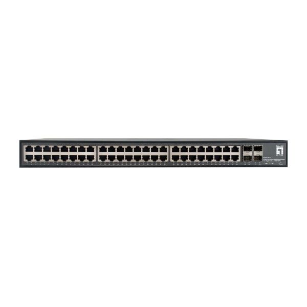 LevelOne GTU-5211 netwerk-switch Unmanaged Gigabit Ethernet (10/100/1000) Zwart (GTU-5211)