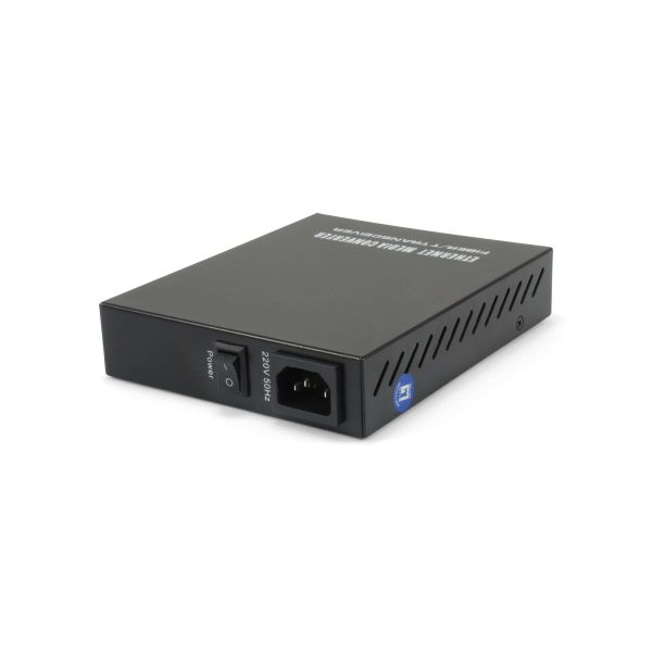LevelOne GVM-1000 netwerk media converter 1000 Mbit/s Zwart (GVM-1000)