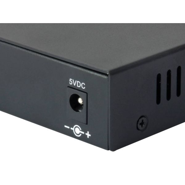 LevelOne GVT-0500 netwerk media converter 10000 Mbit/s Zwart (GVT-0500)