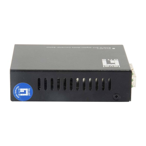 LevelOne GVT-2011 netwerk media converter 1000 Mbit/s Grijs (GVT-2011)
