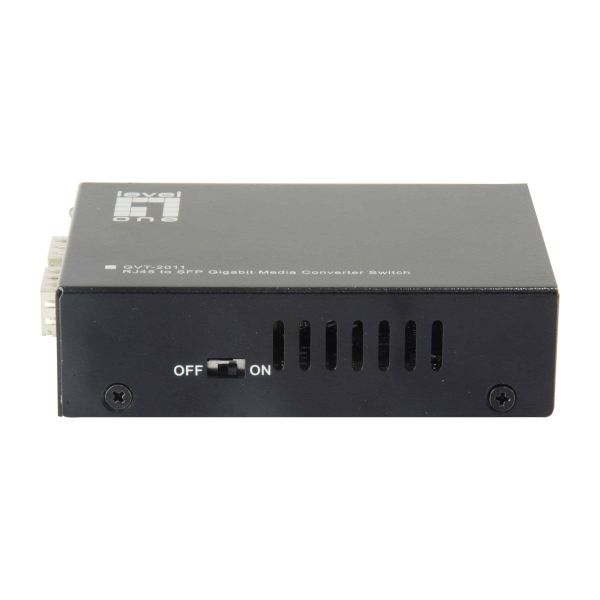 LevelOne GVT-2011 netwerk media converter 1000 Mbit/s Grijs (GVT-2011)