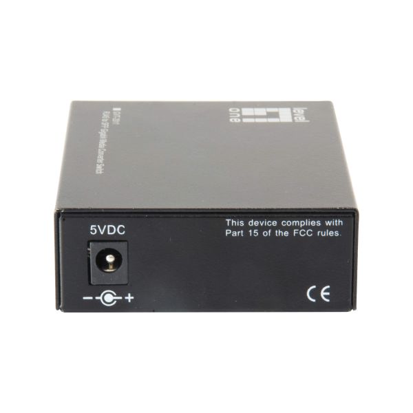 LevelOne GVT-2011 netwerk media converter 1000 Mbit/s Grijs (GVT-2011)