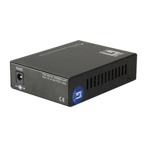 LevelOne GVT-2011 netwerk media converter 1000 Mbit/s Grijs (GVT-2011)