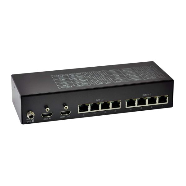 LevelOne HVE-9118T AV-zender Zwart (HVE-9118T)