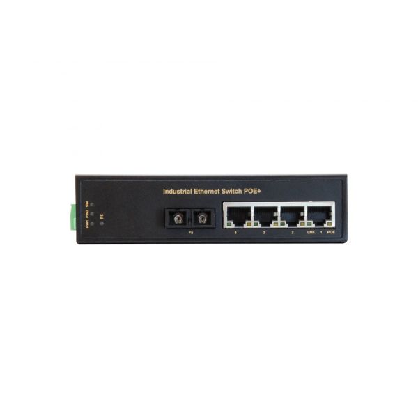 LevelOne IFP-0503 netwerk-switch Unmanaged Fast Ethernet (10/100) Power over Ethernet (PoE) Zwart (IFP-0503)