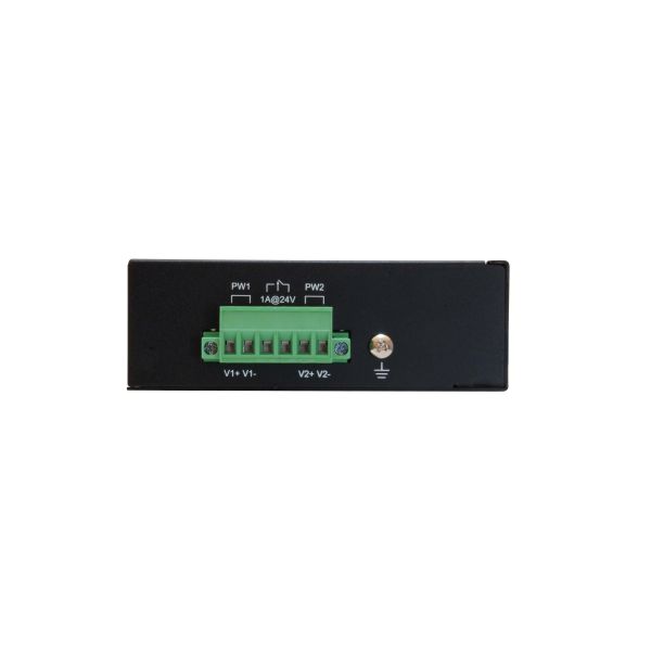 LevelOne IFS-0501 netwerk-switch Unmanaged Fast Ethernet (10/100) Zwart (IFS-0501)