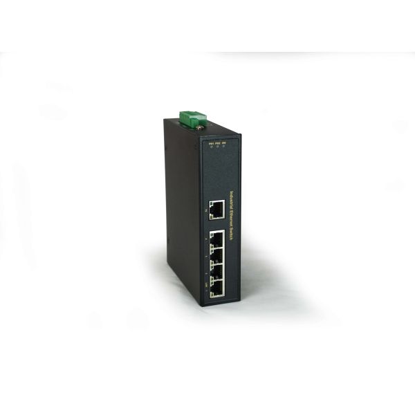 LevelOne IFS-0501 netwerk-switch Unmanaged Fast Ethernet (10/100) Zwart (IFS-0501)