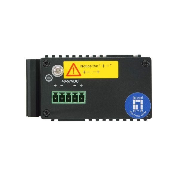 LevelOne IGP-0501 netwerk-switch Gigabit Ethernet (10/100/1000) Power over Ethernet (PoE) Zwart (IGP-0501)