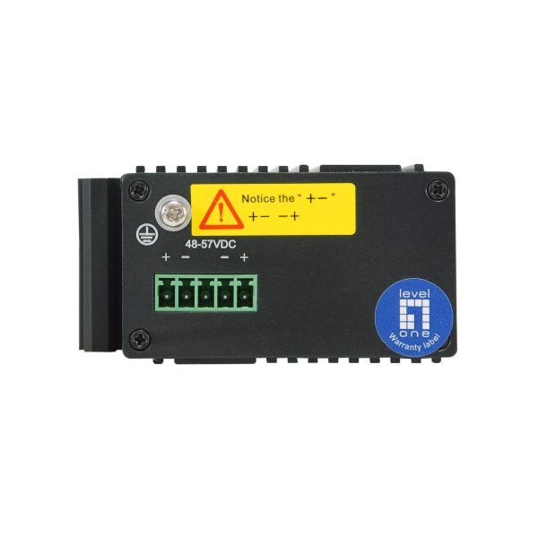 LevelOne IGP-0501 netwerk-switch Gigabit Ethernet (10/100/1000) Power over Ethernet (PoE) Zwart (IGP-0501)